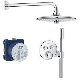 Sistem de dus incastrat cu baterie termostatata GROHE seria GROHTHERM SMARTCONTROL