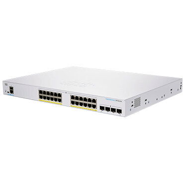 CBS350-24P-4G-EU network switch Managed L2/L3 Gigabit Ethernet (10/100/1000) Silver