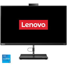 Sistem All-In-One PC Lenovo ThinkCentre Neo 30a, 23.8 inch FHD IPS, Procesor Intel® Core™ i5-1240P 4.4GHz Alder Lake, 16GB RAM, 512GB SSD, Iris Xe Graphics, Camera Web, no OS