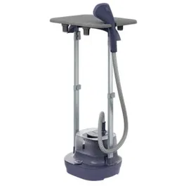 Aparat de calcat cu abur de inalta presiune Electrolux Refine 700 E7US1-4MN, 2-in-one, suport pentru calcare orizontala sau verticala, umeras haine, 1800W, jet abur 36 g/min, 5 bari, 2,5L, manusa cu protectie termica, perie haine, Albastru