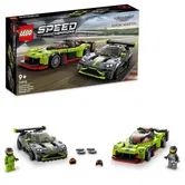 LEGO Speed Champions Aston Martin Valkyrie AMR Pro si Aston Martin Vantage GT3 76910, 9 ani+, 592 piese