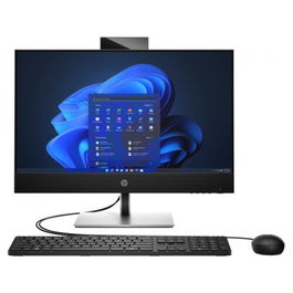 Sistem All-in-One HP ProOne 440 G9 cu procesor Intel® Core™ i7-12700T pana la 4.70 GHz, 23.8, Full HD, IPS, Touch, 8GB DDR4 3200MHz, SSD 512GB M.2 2280 PCle NVMe, No ODD, Intel® UHD Graphics 770, Free DOS