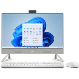 Sistem All-In-One Dell Inspiron 5415 cu procesor AMD Ryzen™ 3 5425U pana la 4.10 GHz, 23.8, FHD, 8GB RAM, 256GB SSD, AMD Radeon™ Graphics, Camera Web, Windows 11 Home