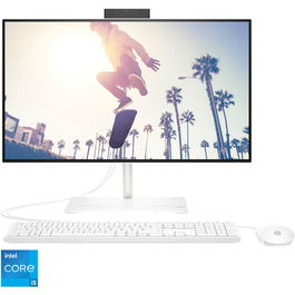 Sistem All-in-One HP cu procesor Intel® Core™ i5-1235U pana la 4.40 GHz, Alder Lake, 23.8, Full HD, 8GB, 256GB SSD, Intel® Iris® Xe Graphics, Free DOS