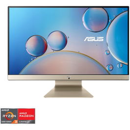 Sistem All-in-One ASUS M3700WUAK cu procesor AMD Ryzen™ 3 5300U pana la 3.80 GHz, 27, Full HD, 8GB, 512GB SSD, AMD Radeon™ Graphics, No OS