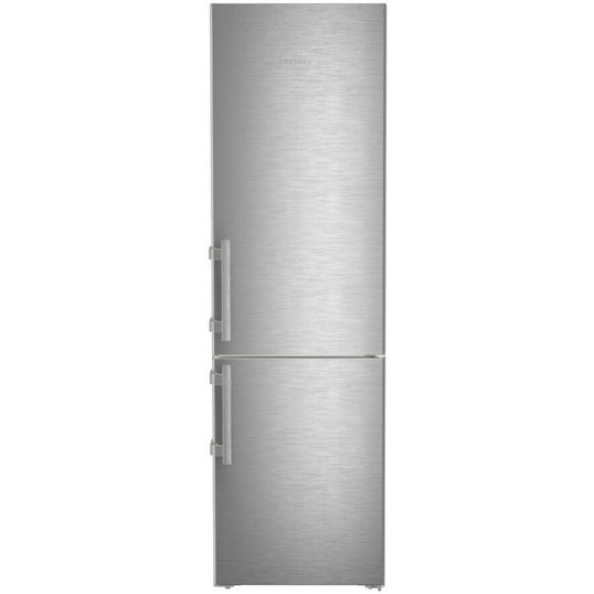 Combina frigorifica Liebherr CBNsda 5753 Prime, BioFresh, NoFrost, 60 cm, 362 l, clasa A, EasyTwist-Ice, display Touch, LightTower, SoftTelescopic, Inox