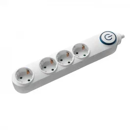 Prelungitor SAMUS 4 prize SCHUKO, 5M, 3680W, 3 X 1.5MMP, Intrerupator