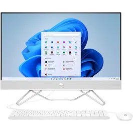 Sistem All-in-One HP 27-cb0003nq PC cu procesor AMD Ryzen™ 3 5300U pana la 3.80 GHz, 27, Full HD, IPS, 8GB, 256GB SSD, AMD Radeon™ Graphics, Windows 11 Home