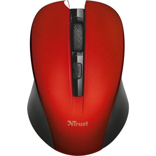 Trust Mydo Silent Click Wi Mouse Red