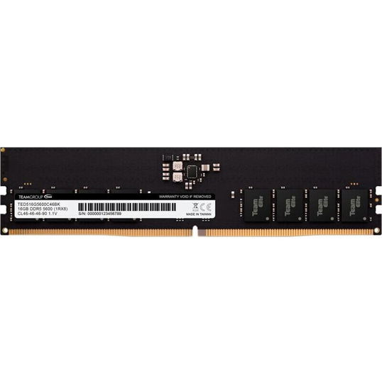 Elite - DDR5 - module - 16 GB - DIMM 288-pin - 5600 MHz / PC5-44800 - unbuffered