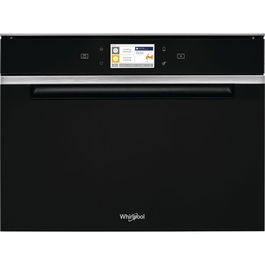 Cuptor cu microunde incorporabil Whirlpool W11I MW161, 40 l, display TFT, 6th Sense, sistem cu aburi, negru