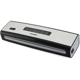 Aparat de vidat si sigilat Heinner Food Power 130 HAV-130BKSS, vidare si sigilare, vidare uscata/umeda, mini-cutter incorporat, capacitate vidare 6 l/ min, 0.58 bar, 130W, argintiu