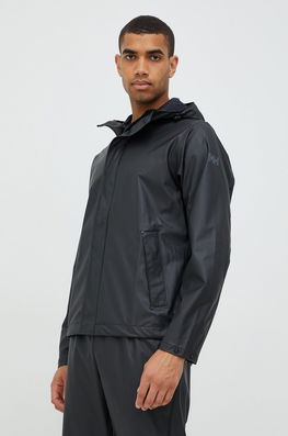 Helly Hansen Geaca De Ploaie Barbati, Culoarea Negru, De Tranzitie Bărbaţi