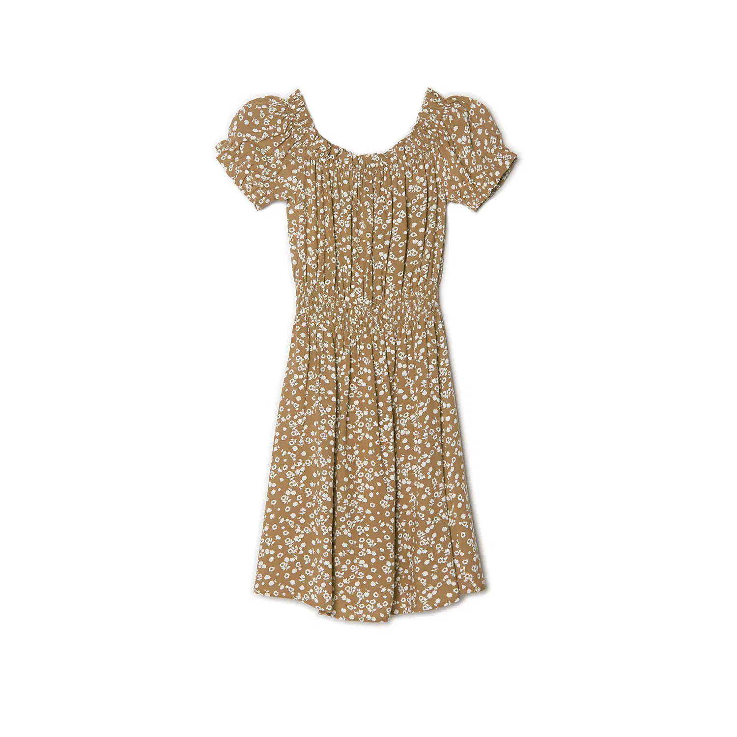 Cropp - Rochie cu model floral - Verde