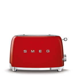 Prajitor de paine Smeg TSF01RDEU, 950 W, rosu, retro