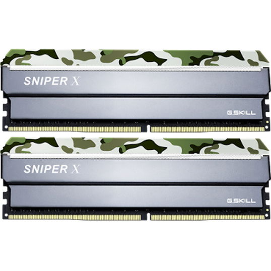 Memorie G.Skill Sniper X Classic Camo 16GB DDR4 3000MHz CL16 1.35v Dual Channel Kit