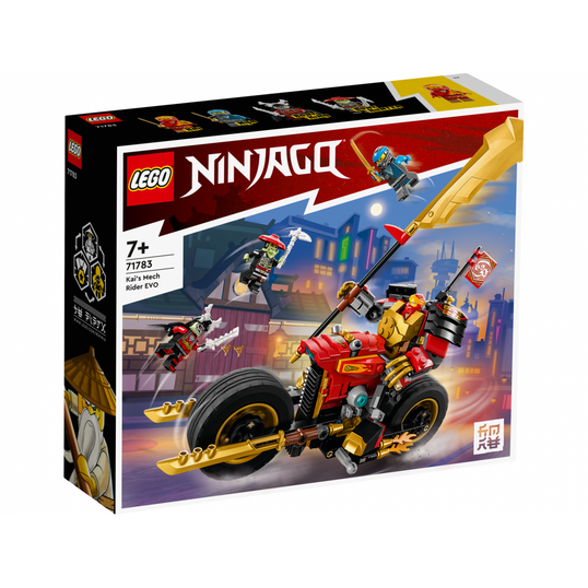 LEGO Ninjago - Motocicleta robot EVO a lui Kai 71783, 312 piese