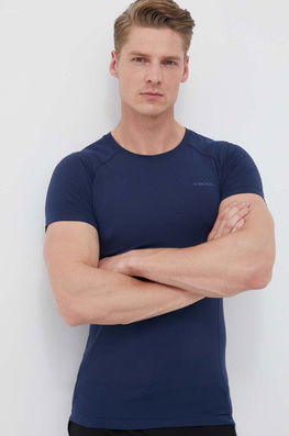 Viking Tricou Funcțional Breezer Culoarea Albastru Marin Bărbaţi Bleumarin