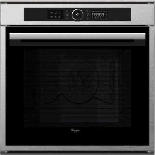Cuptor incorporabil Whirlpool Absolute Gallery AKZM 8660 IX, Electric, 6th Sense, Multifunctional, 73 l, 16 functii, Piroliza, Clasa A+, Inox antiamprenta