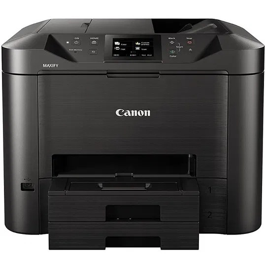 Multifunctionala Canon MAXIFY MB5450, Inkjet, Color, Format A4, Fax, Retea, Wi-Fi, Duplex