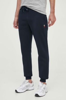 Tommy Hilfiger Pantaloni De Trening Culoarea Albastru Marin, Neted Bărbaţi Bleumarin, Tricotaj