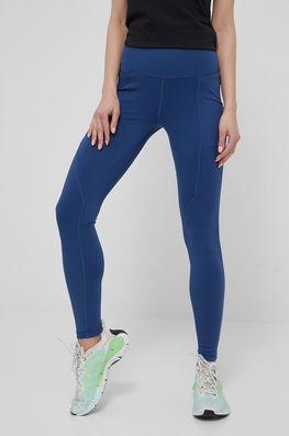 Reebok Leggins De Antrenament H65586 Femei, Culoarea Albastru Marin, Neted Dama Bleumarin, Tricotaj