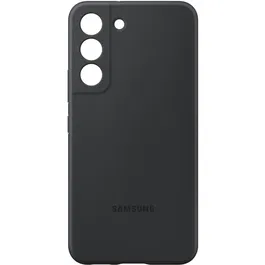 Husa de protectie Samsung Silicone Cover pentru Galaxy S22, Black