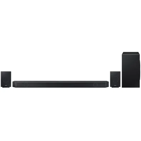 Soundbar Samsung HW-Q990C, 11.1.4, 656W, Bluetooth, Wi-Fi, Subwoofer Wireless, Dolby Atmos, Negru Titan