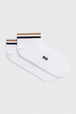 Pack Barbati, Culoarea Alb Boss Bărbaţi, Sosete Lungi