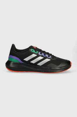 Adidas Performance Pantofi De Alergat Runfalcon 3.0 Culoarea Negru Bărbaţi, Sintetic