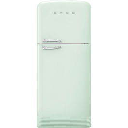 Frigider cu 2 usi retro Smeg FAB50RPG5, No Frost, 80 cm latime, verde