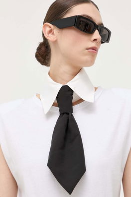 Karl Lagerfeld Guler Decorativ Femei, Culoarea Alb Dama