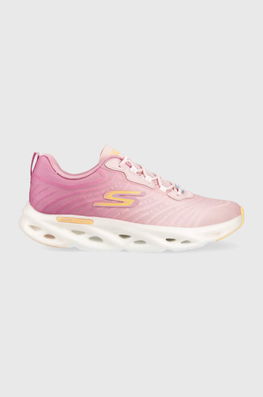 Skechers Pantofi De Alergat 129497 GO RUN SWIRL TECH SPEED HEADWAY Culoarea Roz Dama, Textil