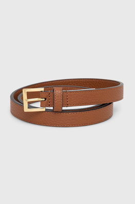 Lauren Ralph Lauren Curea De Piele Femei, Culoarea Maro Dama