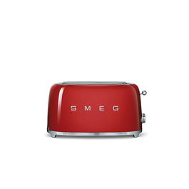 Prajitor de paine Smeg TSF02RDEU, 1500 W, rosu, retro, 4 felii