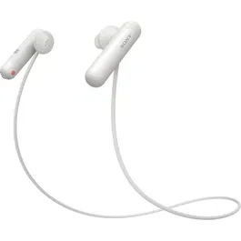 Casti audio sport in ear Sony WI-SP500W, Google Assistant, Wireless, Bluetooth, NFC, Splashproof, Alb