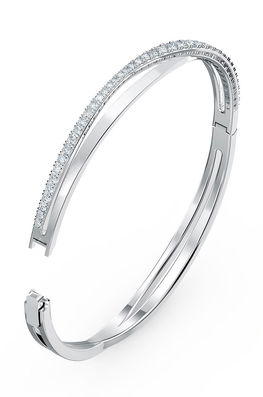 Bratara TWIST Swarovski Dama Argintiu