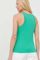 Bruuns Bazaar Top Femei, Culoarea Verde Dama, Cu Elastan