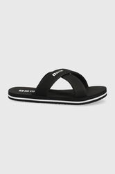 Big Star Papuci Femei, Culoarea Negru Dama, Sintetic, Toc Plat