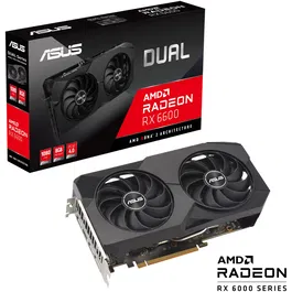 Placa video Dual Radeon RX6600 8GB V2, GDDR6, 128bit