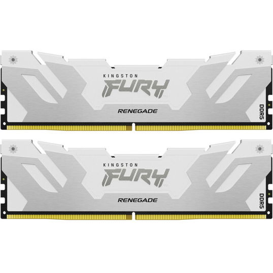 Memorie RAM DDR5, 32GB, 6400MHz, CL32, 1.35V, FURY Renegade White