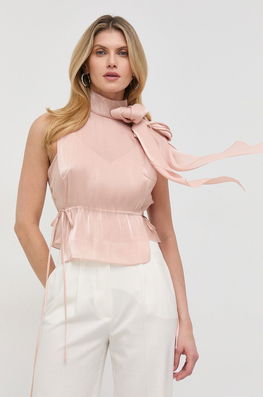 Victoria Beckham Bluza Femei, Culoarea Roz, Neted Dama, Elegant