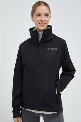 Adidas TERREX Geaca De Ploaie Multi RAIN.RDY Femei, Culoarea Negru, De Tranzitie Dama