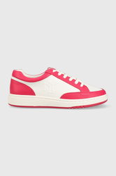 Lauren Ralph Lauren Sneakers Din Piele HAILEY II Culoarea Roz, 802904469004 Dama