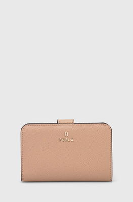 Furla Portofel De Piele Femei, Culoarea Roz Dama