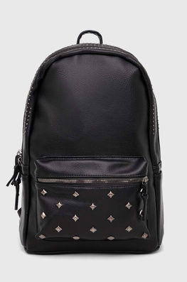Answear Lab Rucsac Femei, Culoarea Negru, Mare, Neted Dama, Imitatie De Piele, Model Imprimeu
