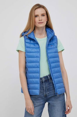 Tommy Hilfiger Vesta Femei, De Tranzitie Dama Albastru