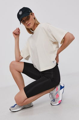 Reebok Classic Tricou GR0397 Femei, Culoarea Crem Dama Bej