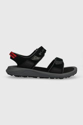 Columbia Sandale Trailstorm Hiker 2 Strap Barbati, Culoarea Negru Bărbaţi, Imitatie De Piele