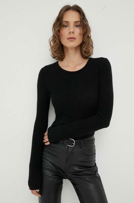 American Vintage Pulover Din Amestec De In Culoarea Negru Dama